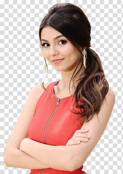 Victoria Justice , Justice- transparent background PNG clipart