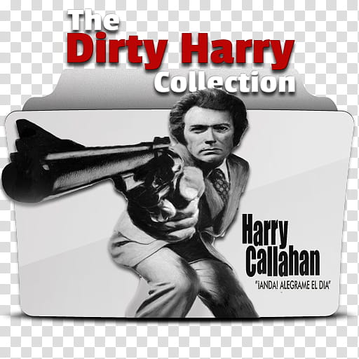 Dirty Harry icon folder collection transparent background PNG clipart