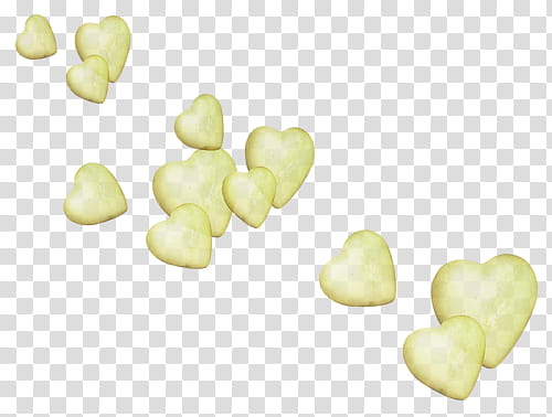 yellow heart print transparent background PNG clipart