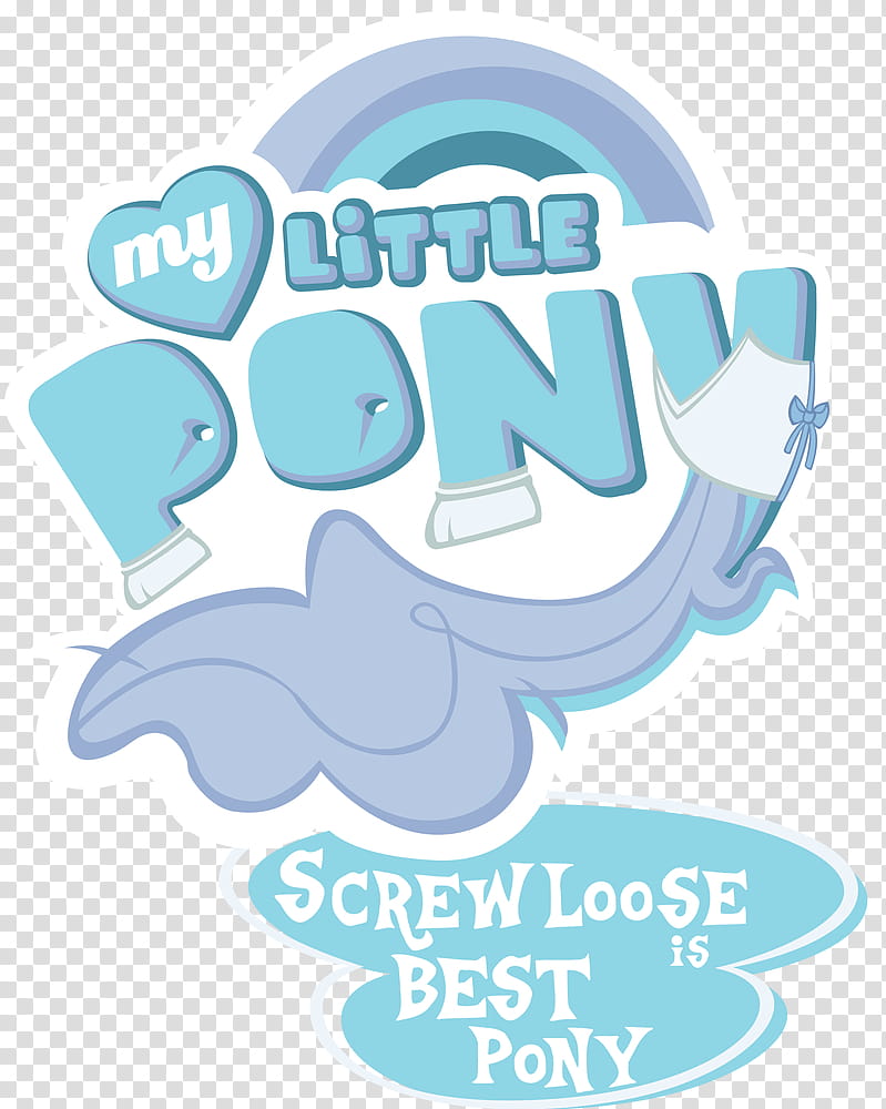 My Little Best Pony Logo, Screw Loose transparent background PNG clipart