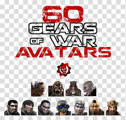 Gears of War Avatars,  Years of War Avatars illustration transparent background PNG clipart