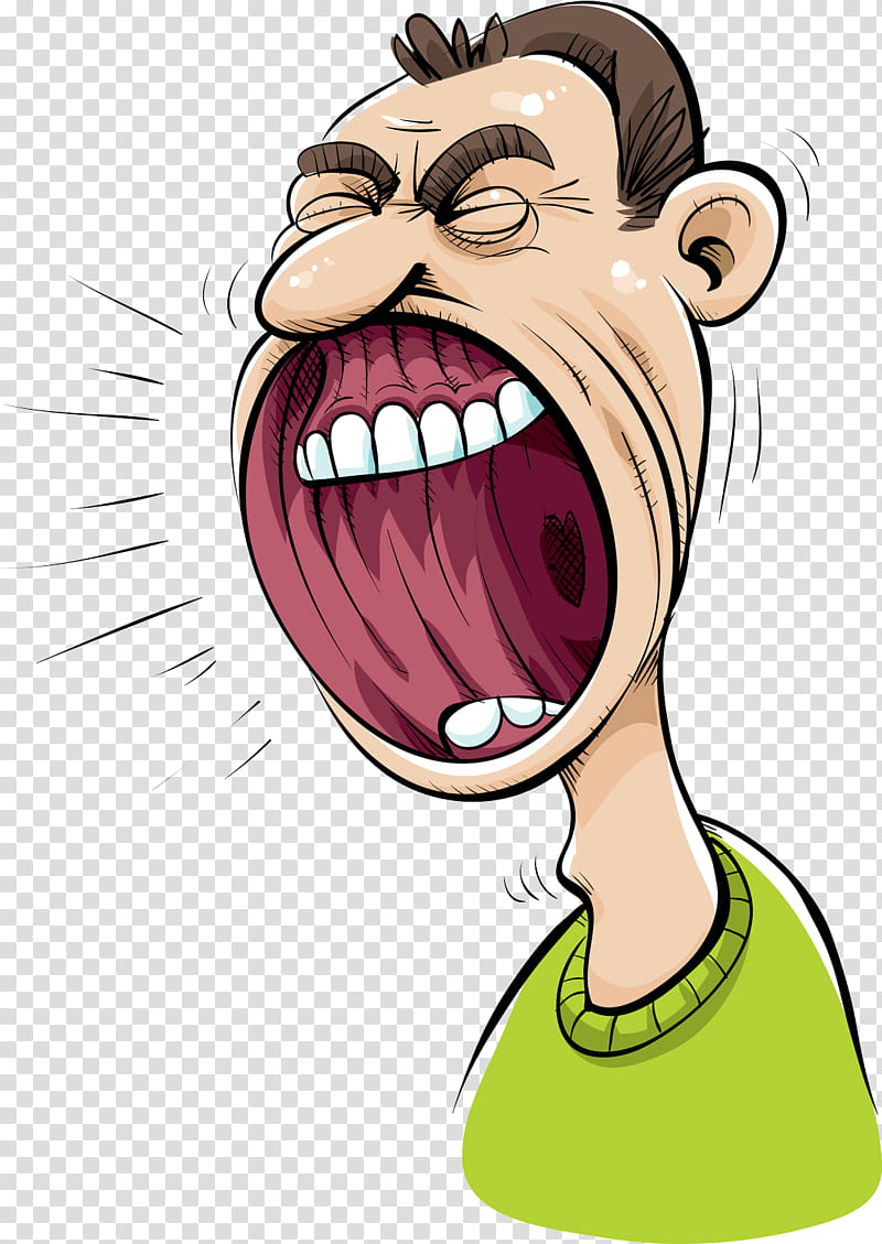Hair, , Screaming, Fotosearch, Cartoon, Royaltyfree, Human Mouth, Facial Expression transparent background PNG clipart