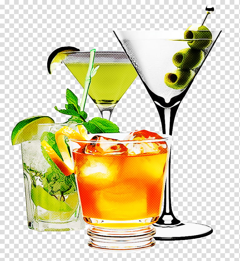 drink cocktail garnish alcoholic beverage rum swizzle distilled beverage, Nonalcoholic Beverage, Juice, Liqueur, Mai Tai transparent background PNG clipart