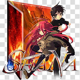 Shakugan No Shana Folder Icons Collection, Shakugan no Shana (ENG) Folder Icon Va transparent background PNG clipart