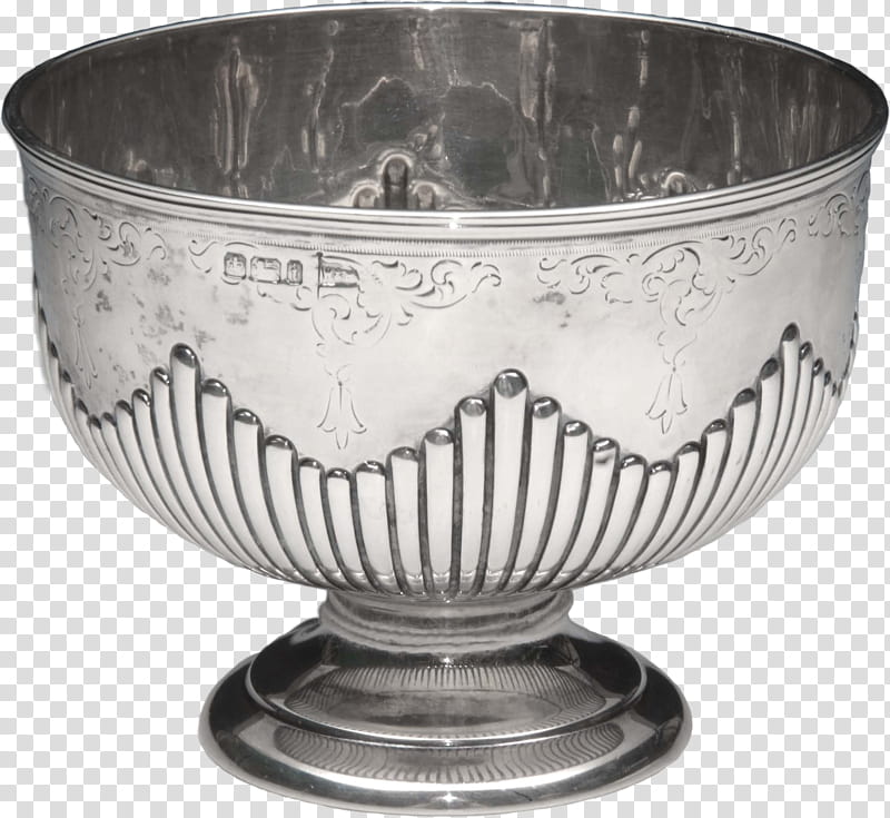 Silver Chalices, gray and black goblet transparent background PNG clipart