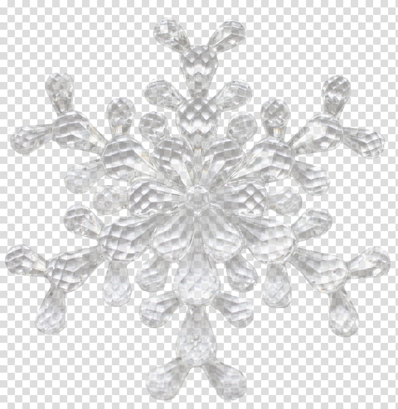 Snowflake, White, Jewellery, Black And White
, Body Jewelry, Hair Accessory, Silver, Symmetry transparent background PNG clipart