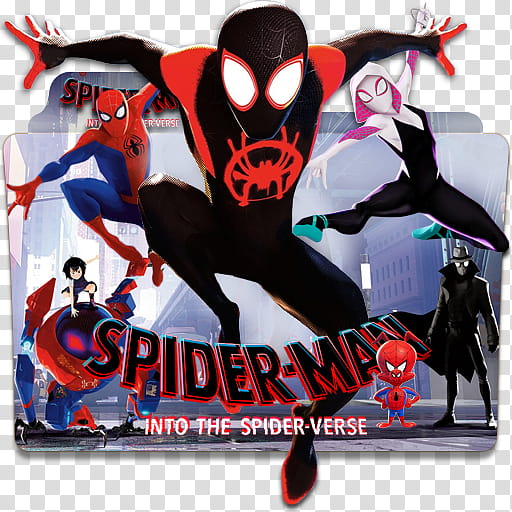 Spider Man Into The Spider Verse  Icon , Spiderman Into The Spider-Verse v logo transparent background PNG clipart