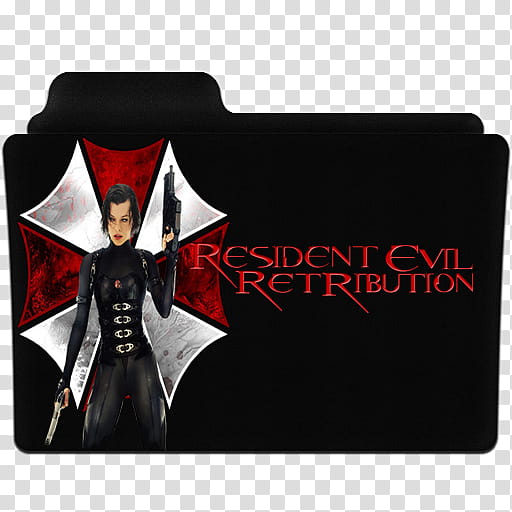 Resident Evil Folder Icon , Resident Evil V, Retribution transparent background PNG clipart