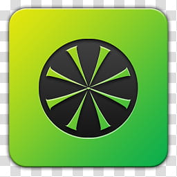 Icon , Limewire, round green logo transparent background PNG clipart
