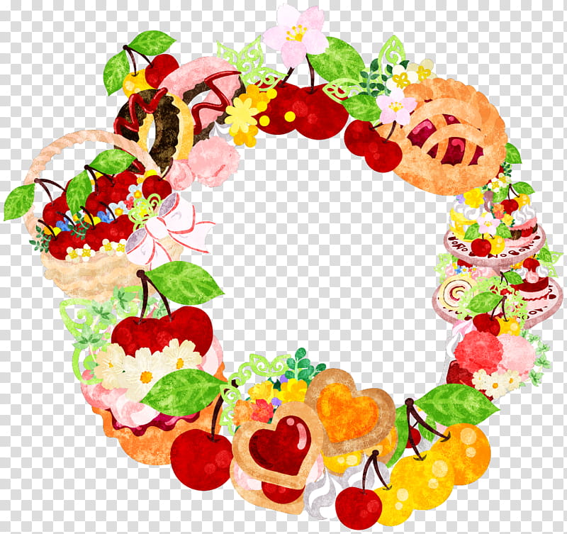 Food Heart, Cherries, Confectionery, Cerasus, Candy, Fruit, Plant transparent background PNG clipart