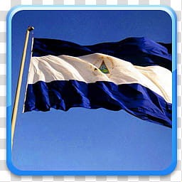 Iconos Nicaragua, Bandera Nicaragua transparent background PNG clipart