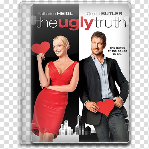 Movie Icon , The Ugly Truth, The Ugly Truth DVD case transparent background PNG clipart