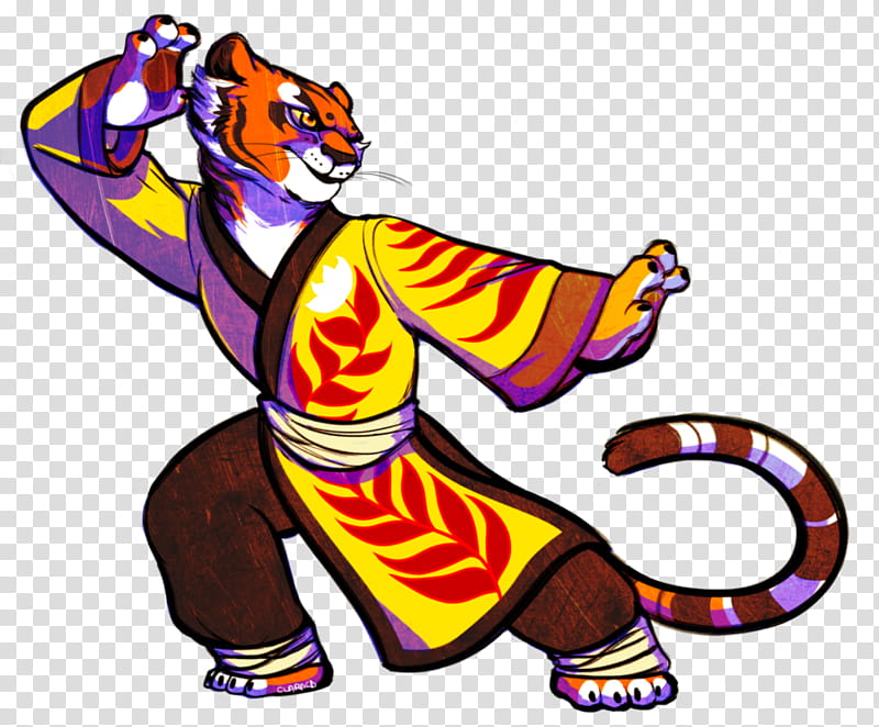 Master Tigress transparent background PNG clipart
