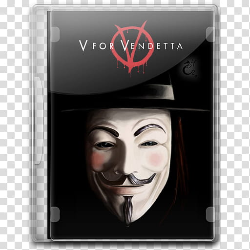 V Is For Vendetta, V IS For Vendetta  transparent background PNG clipart