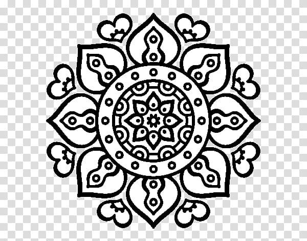 Floral Ornament, Drawing, Mandala, Coloring Book, Mandala Coloring Book, Line Art, Doodle, Painting transparent background PNG clipart