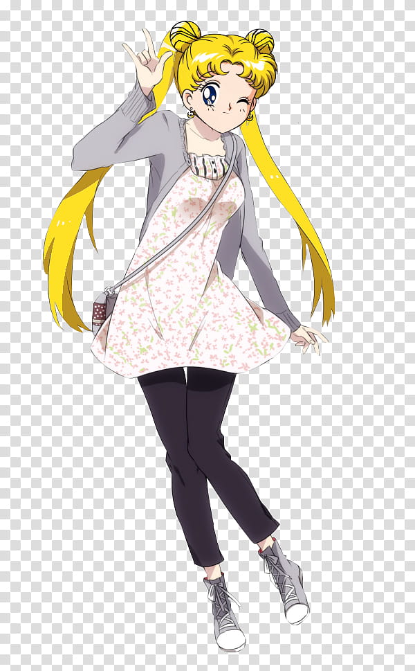 Serena Tsukino Render Fashion Cool transparent background PNG clipart