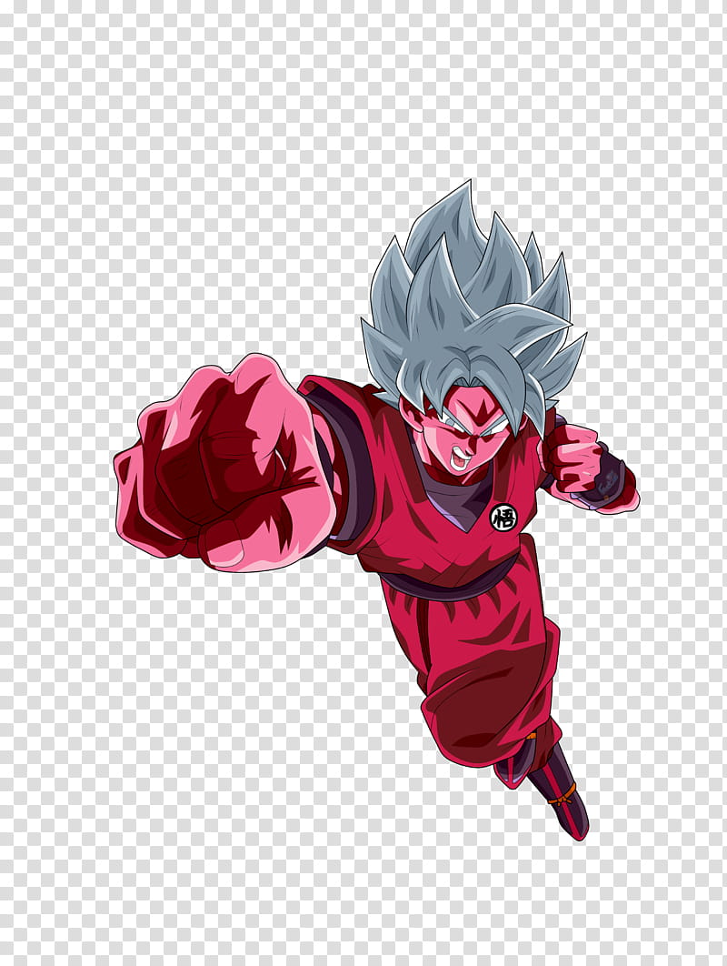 Goku SSJ Blue (costume z) kaioken transparent background PNG