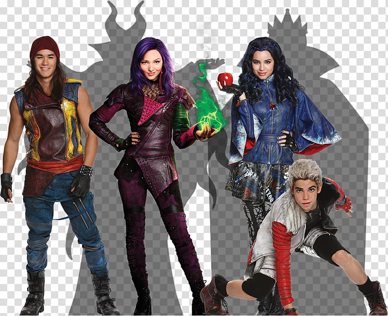 Descendientes, Disney Descendants art transparent background PNG clipart