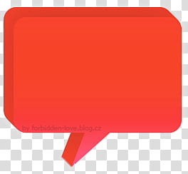 red message box illustration transparent background PNG clipart