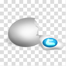 broken twitter egg,  icon transparent background PNG clipart