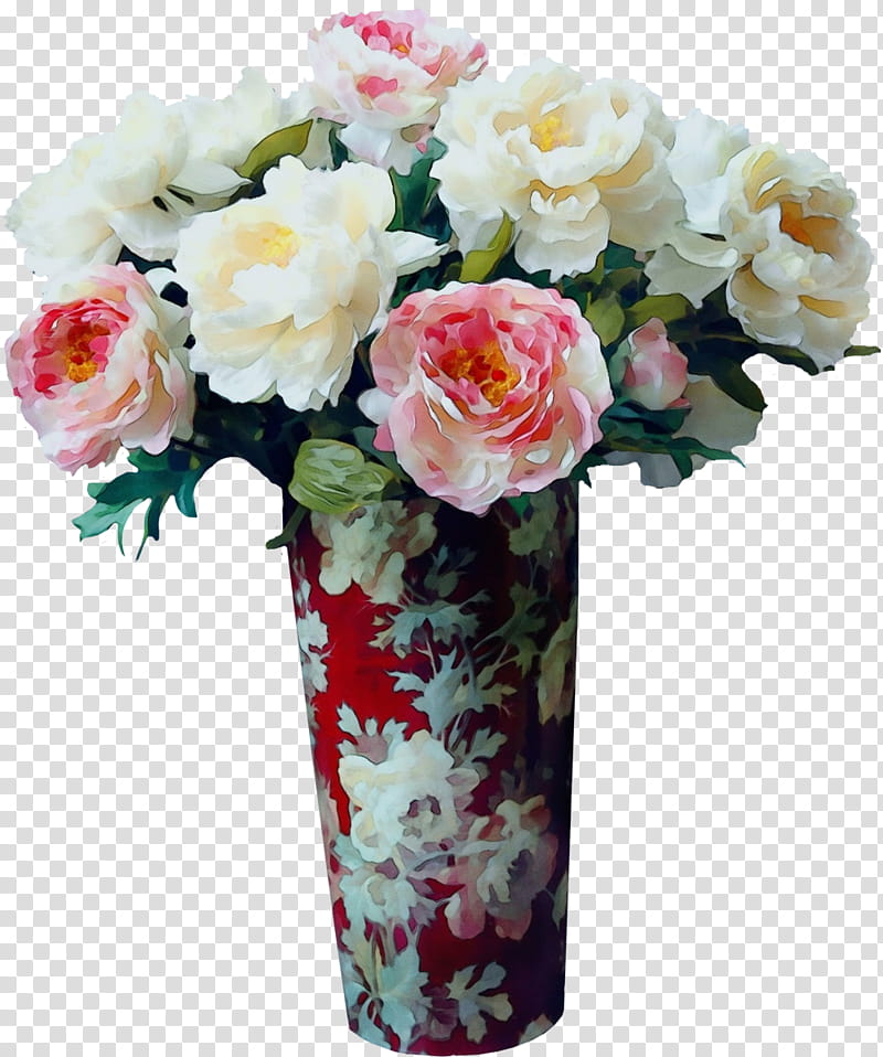 Watercolor Flower, Paint, Wet Ink, Peony, Vase, Flower Bouquet, Birthday
, Cut Flowers transparent background PNG clipart