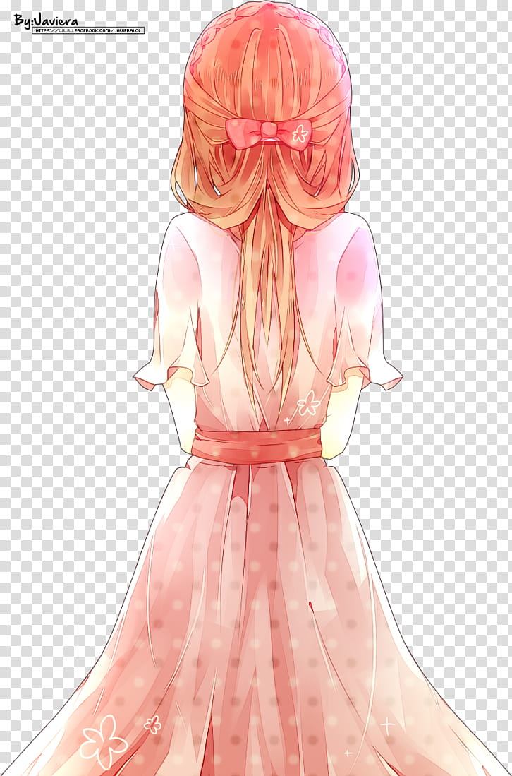 Anime Girl, Render, woman wearing dress sketch transparent background PNG clipart