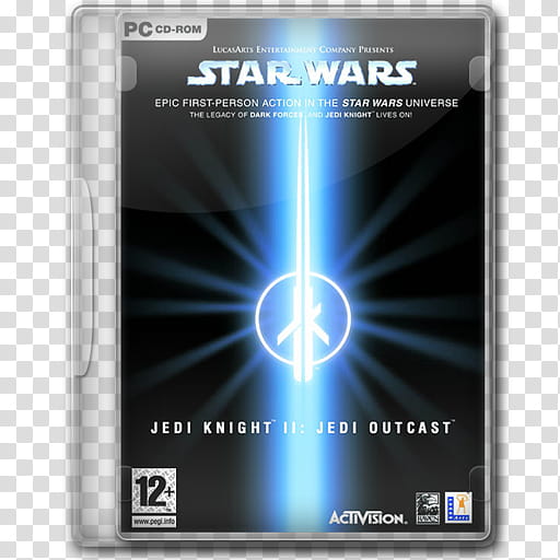 Game Icons , Star Wars Jedi Knight II Jedi Outcast transparent background PNG clipart