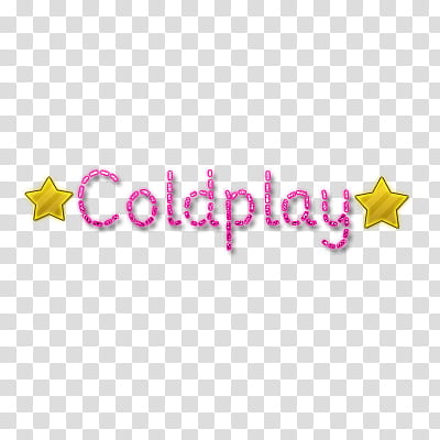 Texto De Coldplay transparent background PNG clipart