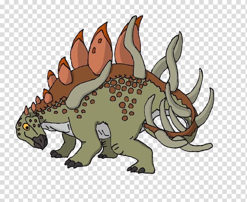 Dinosaur, Kentrosaurus, Ark Survival Evolved, Drawing, Ankylosaurus, Video Games, Digital Art, Cartoon transparent background PNG clipart