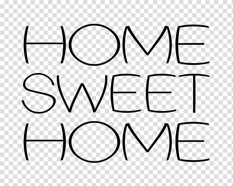 HomeSweetHome , black home sweet home text transparent background PNG clipart