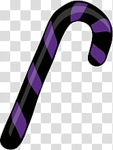 Halloween  s, black and purple candy cane illustration transparent background PNG clipart