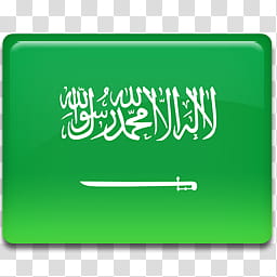 All in One Country Flag Icon, Saudi-Arabia-Flag- transparent background PNG clipart