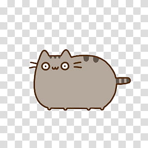 Pusheen cat, gray cat illustration transparent background PNG clipart