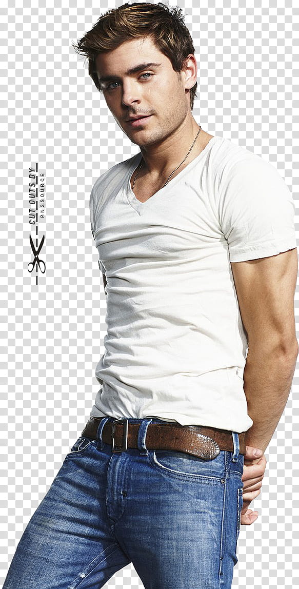 Zac Efron transparent background PNG clipart