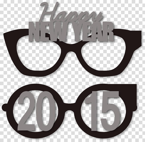 Christmas And New Year, Glasses, New Years Glasses, New Years Eve, Party, Holiday, Christmas Day, Eyewear transparent background PNG clipart