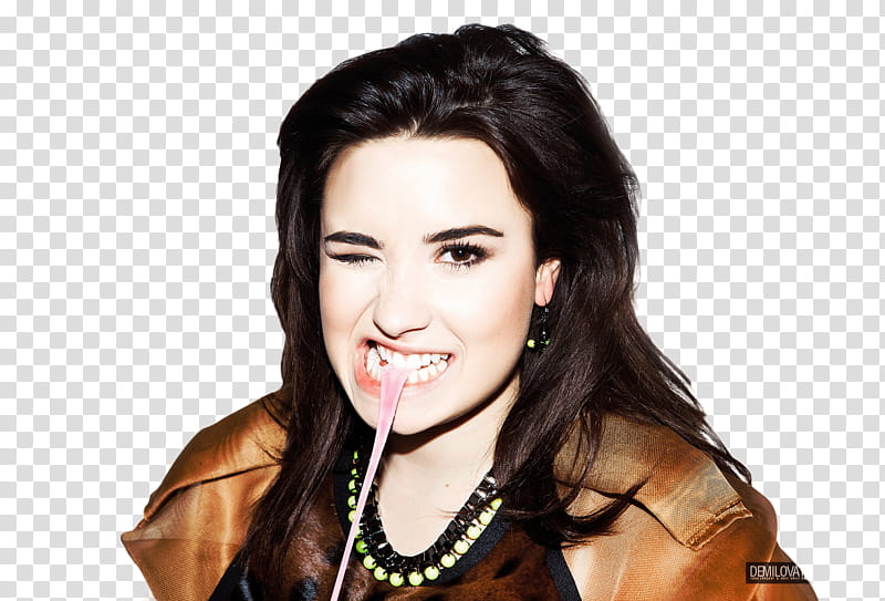 Demi Lovato  transparent background PNG clipart