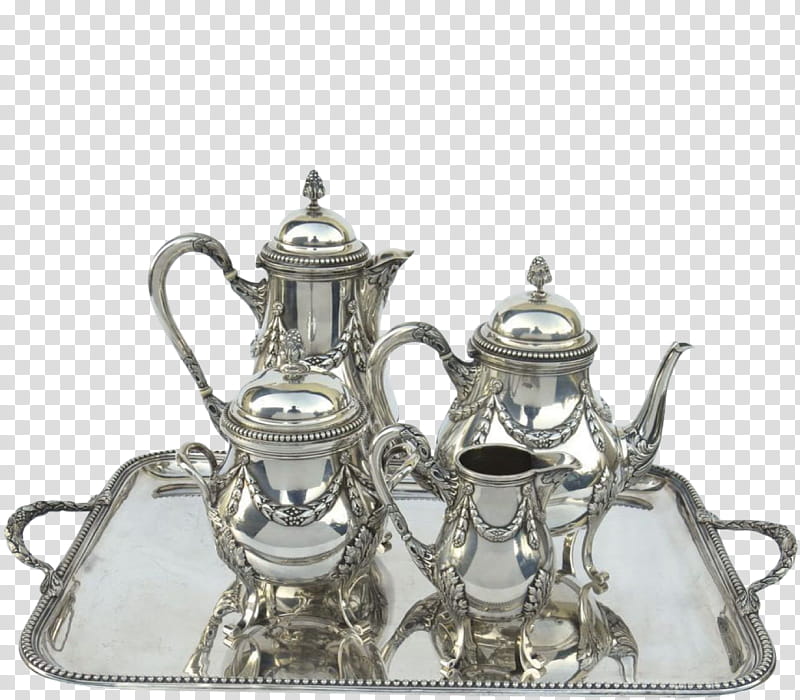 Silver, Tea, Tea Set, Sterling Silver, Teacup, Jewellery, Hallmark, Silver Hallmarks, Gold transparent background PNG clipart