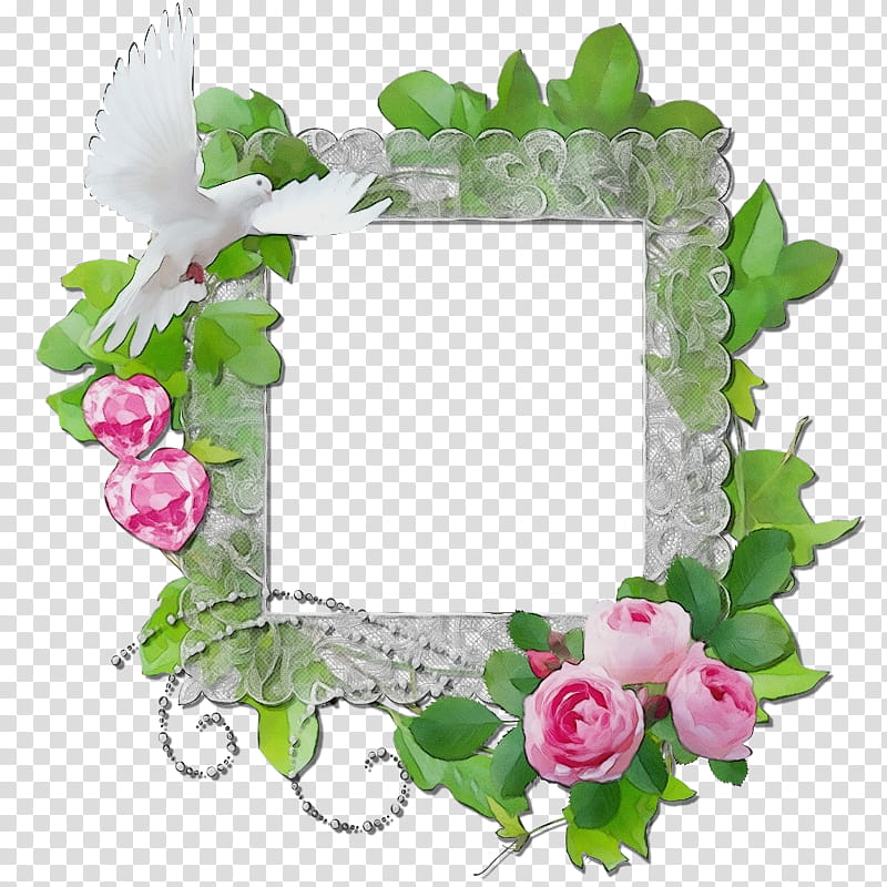 Wedding Heart Frame, Frames, Flower Frame, Cadre De , Video, Rose, Scrapbooking, Film Frame transparent background PNG clipart