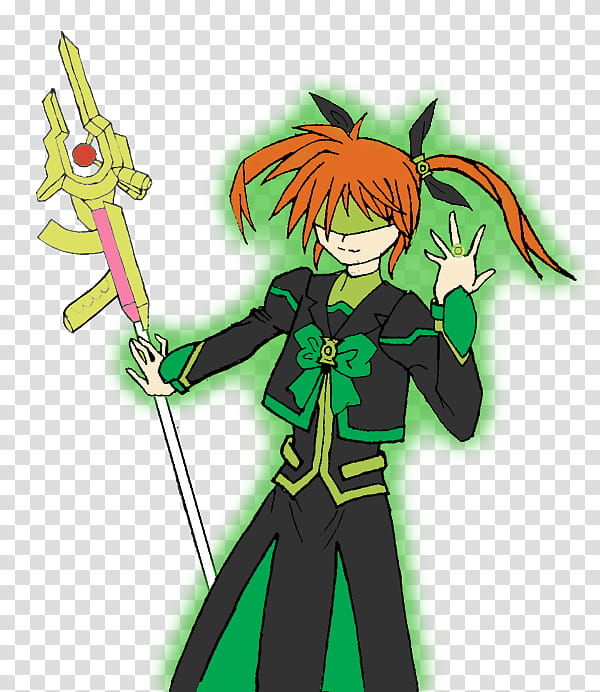Green Lantern Nanoha: Corps, female character graphic transparent background PNG clipart