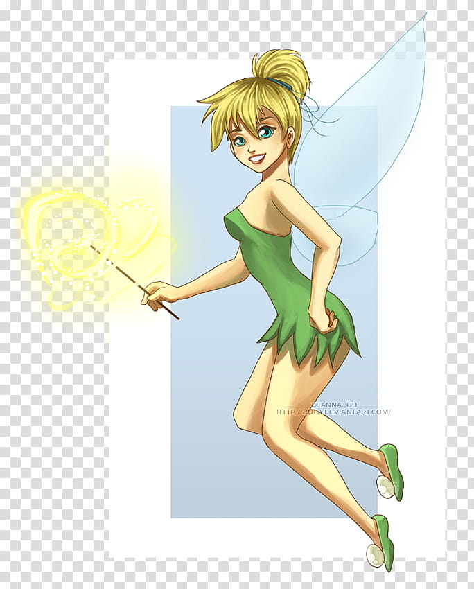 TinkerBell transparent background PNG clipart