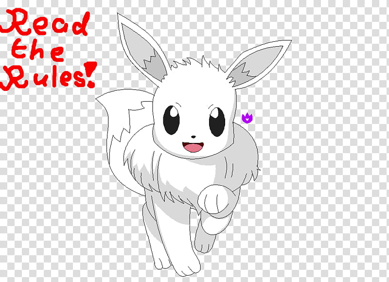 Eevee Template Free to use, Pokemon Eevee illustration transparent background PNG clipart