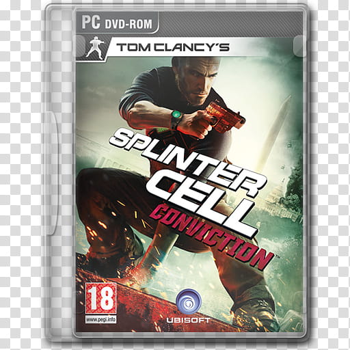 Game Icons , Tom Clancy's Splinter Cell Conviction transparent background PNG clipart