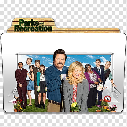 TV Shows Ultimate Folder Icon  Version , Parks and Recreation transparent background PNG clipart