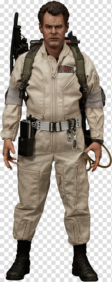 Blitzway sixth scale ghostbusters ray stantz  transparent background PNG clipart