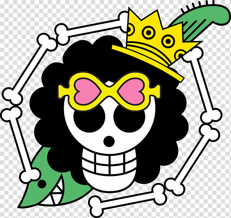 Brook Flag Symbol Timeskip, One Piece Soul King Brook illustration transparent background PNG clipart