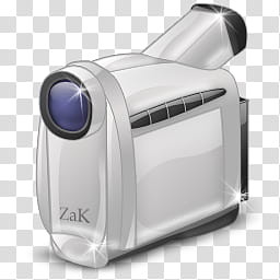 Release Shining Z , gray Zak video camera transparent background PNG clipart
