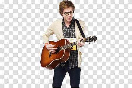 The Glee Project s, man playing acoustic guitar transparent background PNG clipart