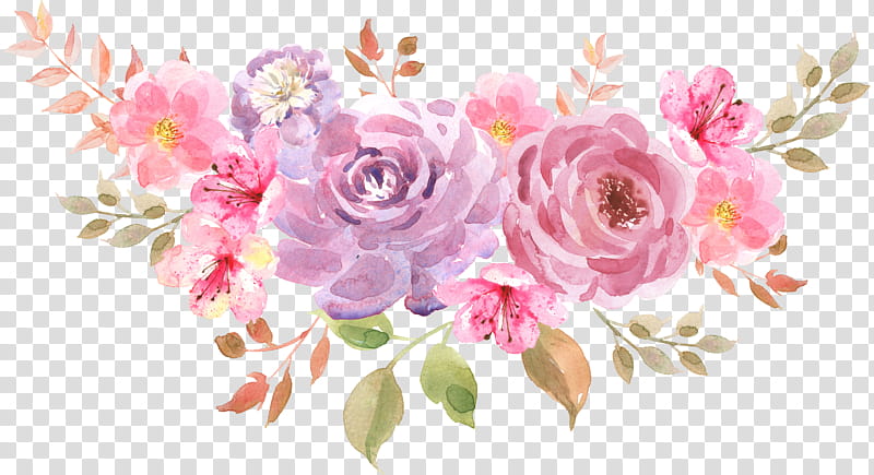 Flower Art Watercolor, Fromis 9, God, Facebook, 2018, Izone, You, Pink transparent background PNG clipart