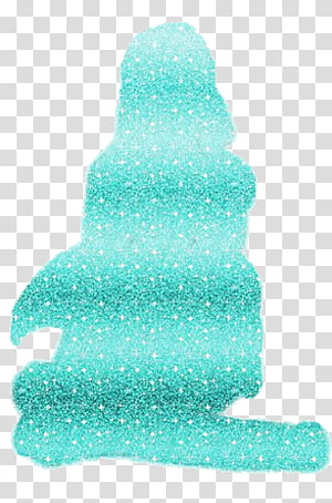 siluetas de Selena Gomez con glitters transparent background PNG clipart thumbnail