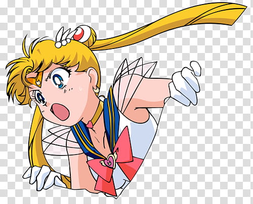 AESTHETIC S , Sailor Moon opening her mouth transparent background PNG clipart